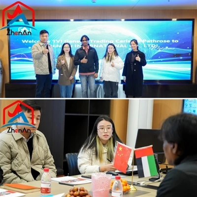 UAE کلائنٹ ZhenAn گروپ کا دورہ کرتا ہے۔